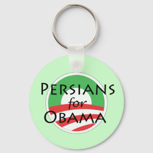 Persians for Obama Keychain