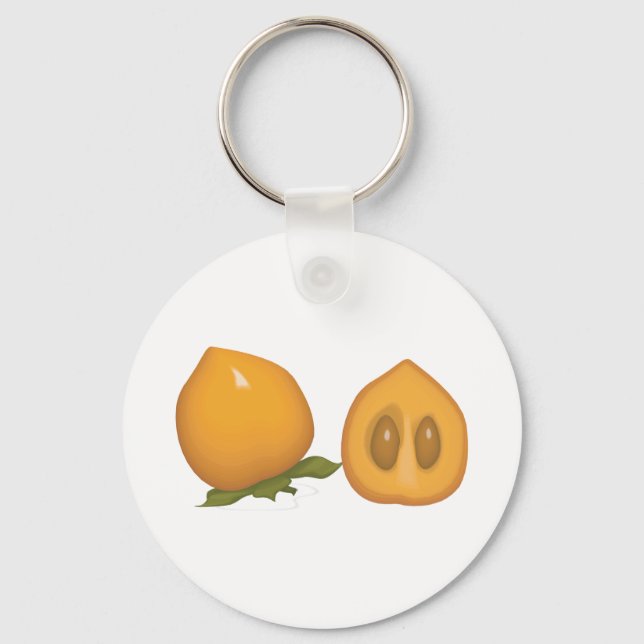 persimmon keychain (Front)