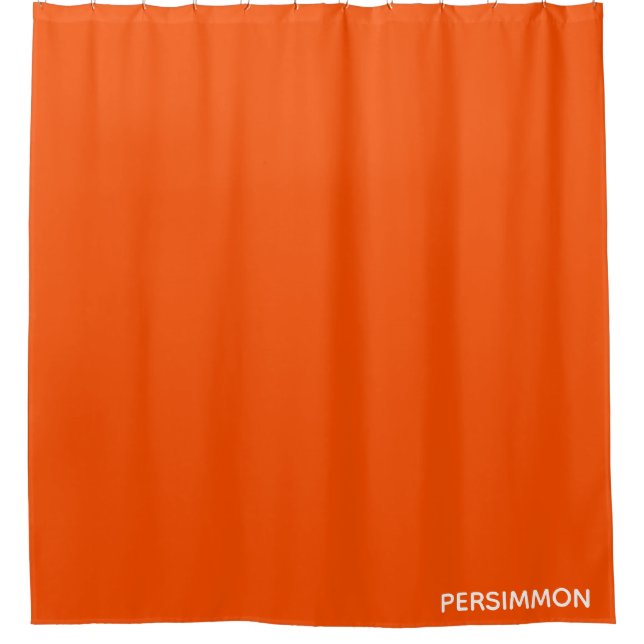 Persimmon red color name (Front)