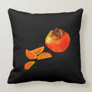 Persimmon Throw Pillow