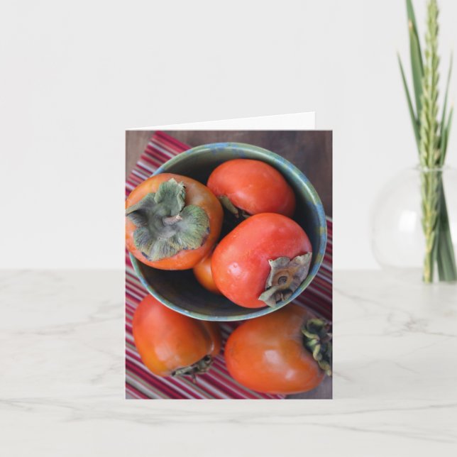 Persimmons Card (Front)