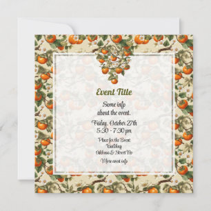 Persimmons Invitation