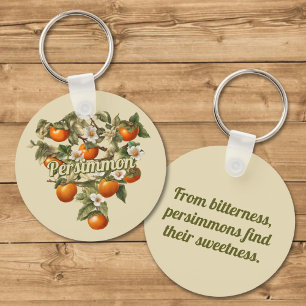 Persimmons Keychain