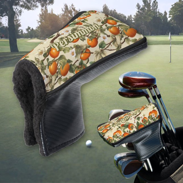 Persimmons Pattern Golf Head Cover (Creator Uploaded)