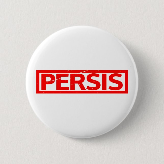 Persis Stamp 2 Inch Round Button (Front)