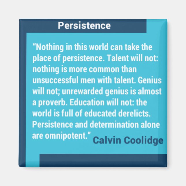 Persistence Custom Magnet (Front)
