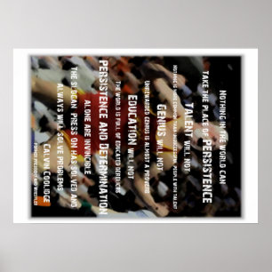 Persistence - wrestling poster