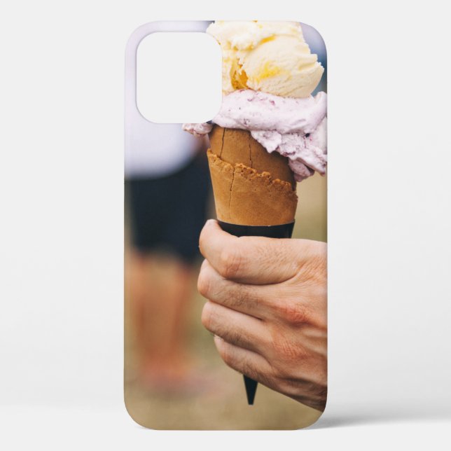 Person holding ice cream on cone Case-Mate iPhone case (Back)