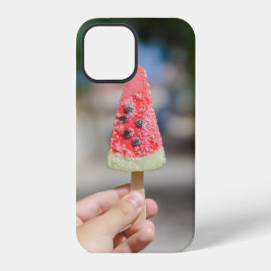 Person holding popsicle in the morning iPhone 12 case