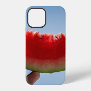 Person holding sliced watermelon iPhone 12 case