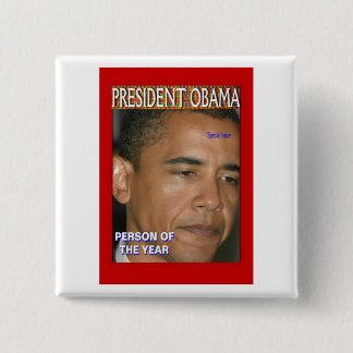 Person of the Year 2 Inch Square Button