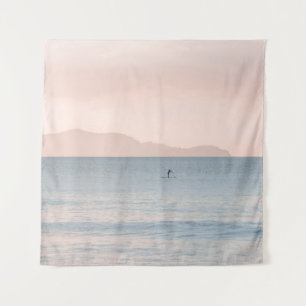 PERSON PADDLE BOARDING TAPESTRY
