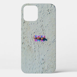 Person sunbathing at the beach iPhone 12 case