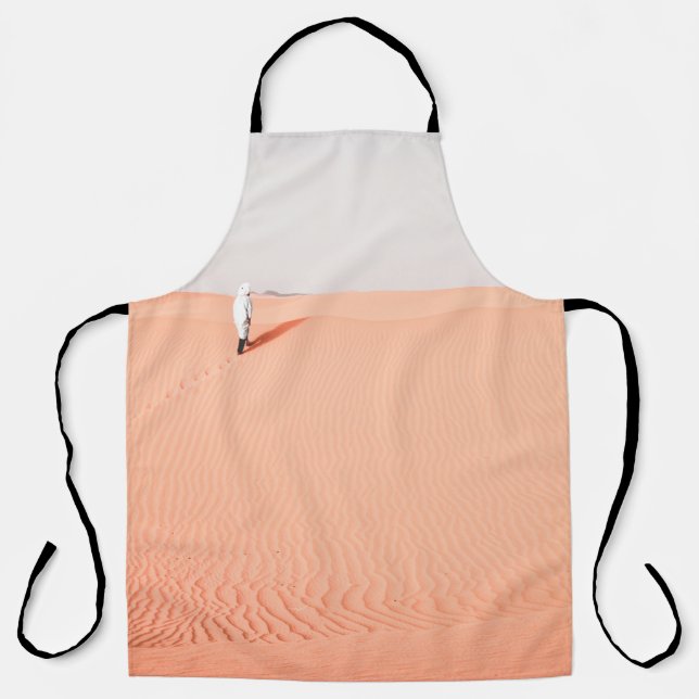 PERSON WALKING ON DESERT APRON (Front)