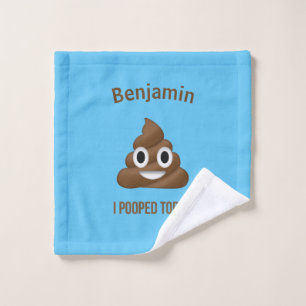 PersonaIizé Je Pooppé Aujourd'Hui Poo Emoji sur Bl