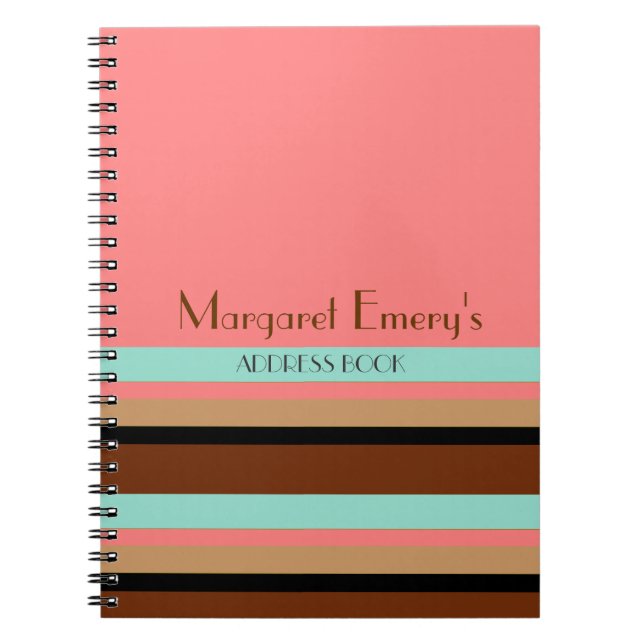 Personal Address Book (or Journal or List) (Front)