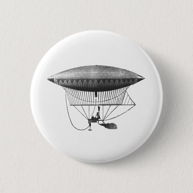 Personal Airship 2 Inch Round Button (Front)