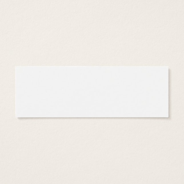 Personal Airship Bookmark (Back)