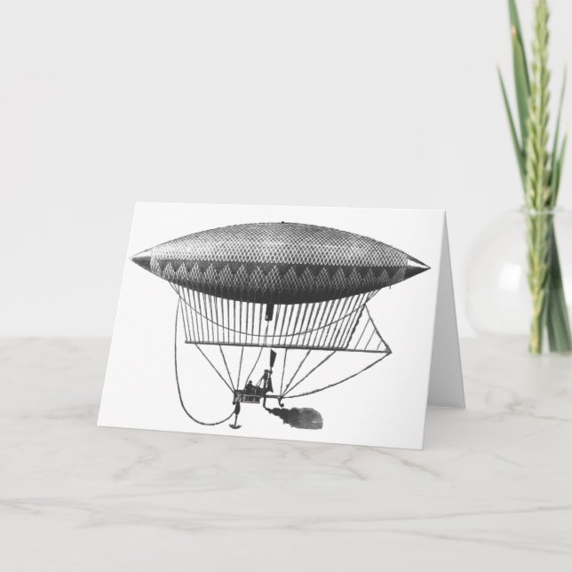 Personal Airship Horizontal Card (Front)