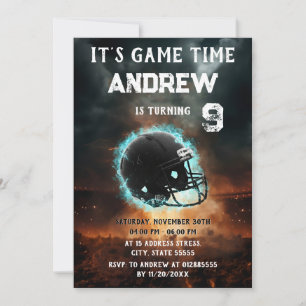 Personal American Football Invitation