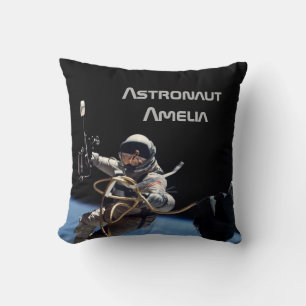 Personal Astronaut Space Walk Throw Pillow