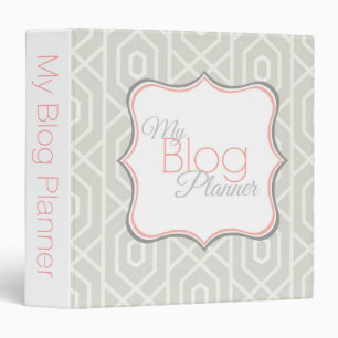 Personal Blog Planner Binder