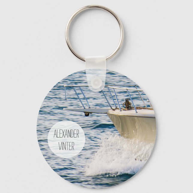 Personal Boat Keychain (Front)