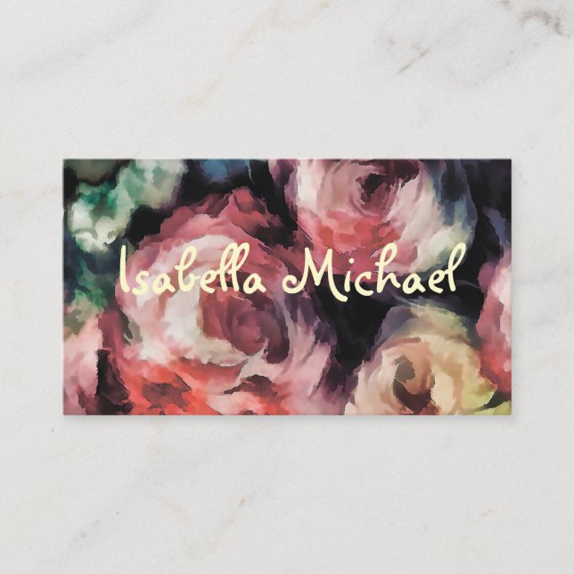 Personal business card (Front)