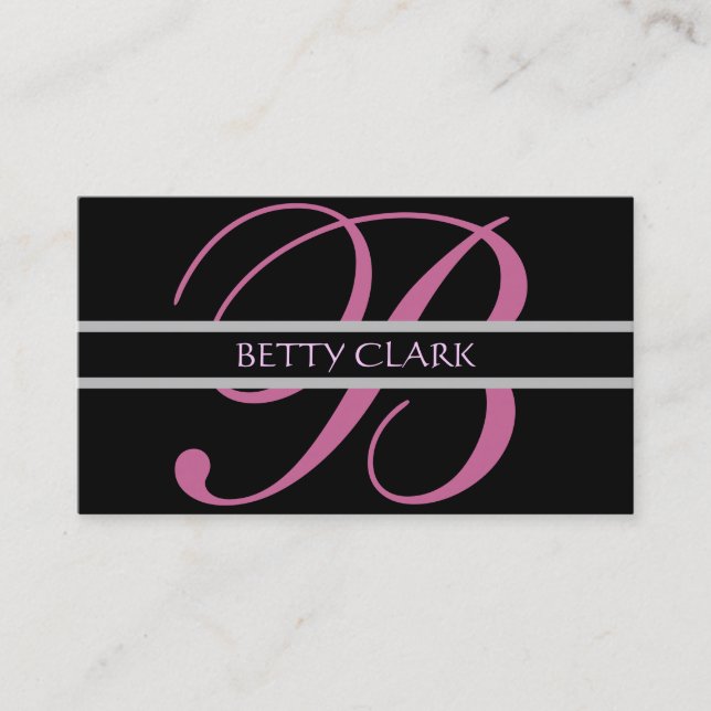 Personal Business Card (Front)
