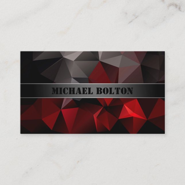 Personal card, abstract business card (Front)