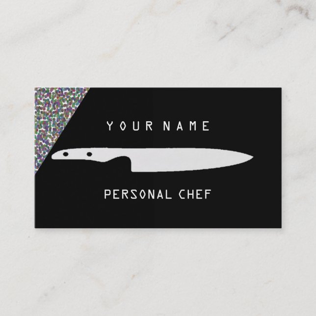 PERSONAL CHEF BUSINESS CARD (Front)