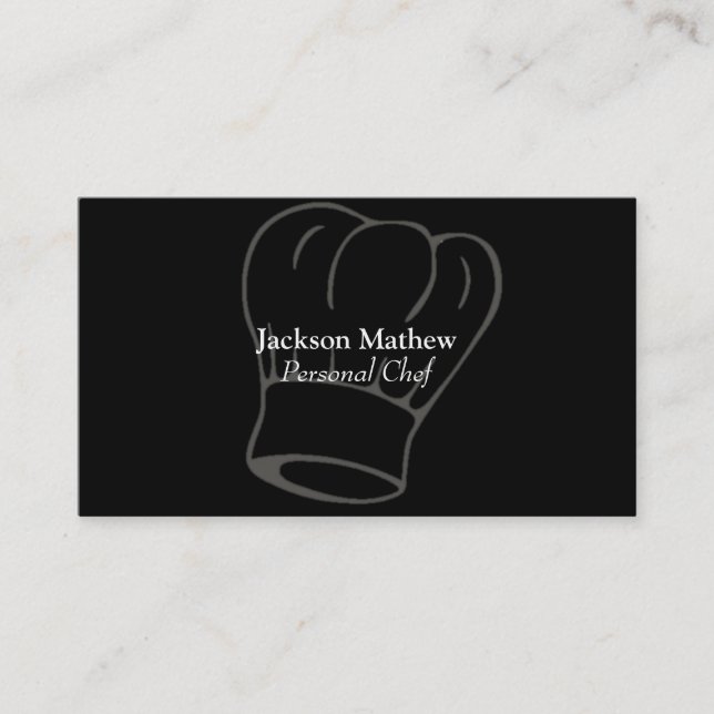 Personal Chef Business Card (Front)