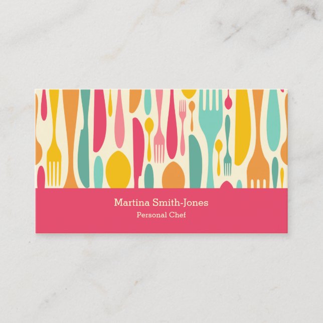 Personal Chef Business Card (Front)