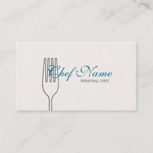 Personal Chef, Catering, Executive chef Business Card