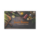 Personal Chef Catering Vegetables & Herbs Design  