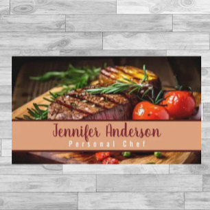 Personal Chef Sous Chef Restaurant Business Card