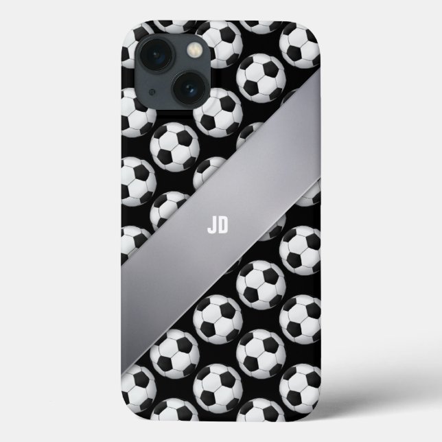 Personal Classic Soccer | Football Sport Pattern Case-Mate iPhone Case (Back)