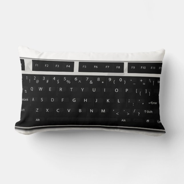 Personal computer Keyboard Lumbar Pillow (Front)