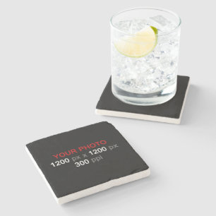 Personal Creation - Photo Stone Coaster