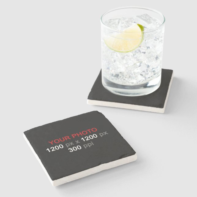 Personal Creation Stone Coaster (Side)