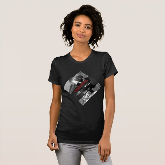 Personal Creations Diagonal T-Shirt (Front Full)