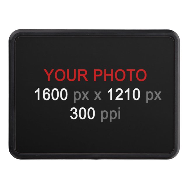 Personal Creations Photo Custom Hitch Cover (Front)