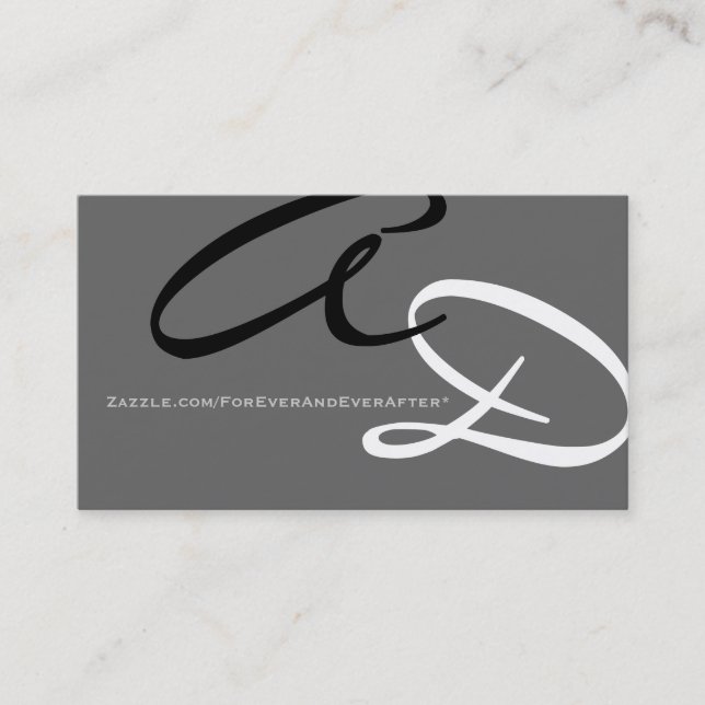 Personal Custom Business Card (Front)