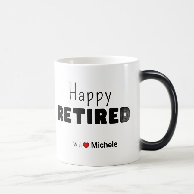 Personal Customize retired gift funny humour monda Magic Mug (Right)