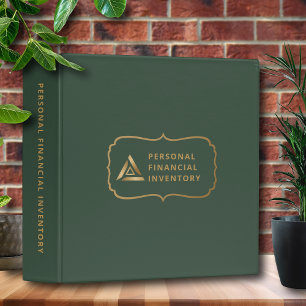 Personal Financial Inventory Binder