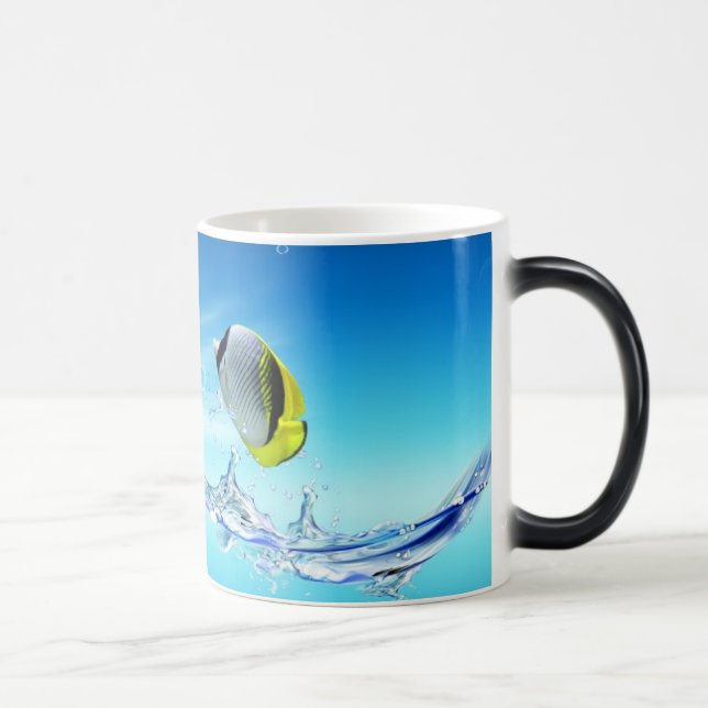 Personal Fish Tank Magic Mug (Right)