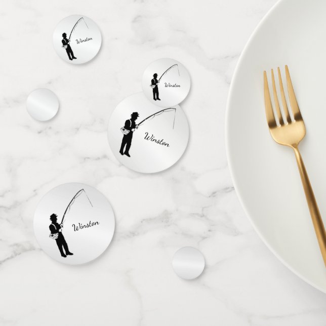 Personal Fishing Confetti (Group)