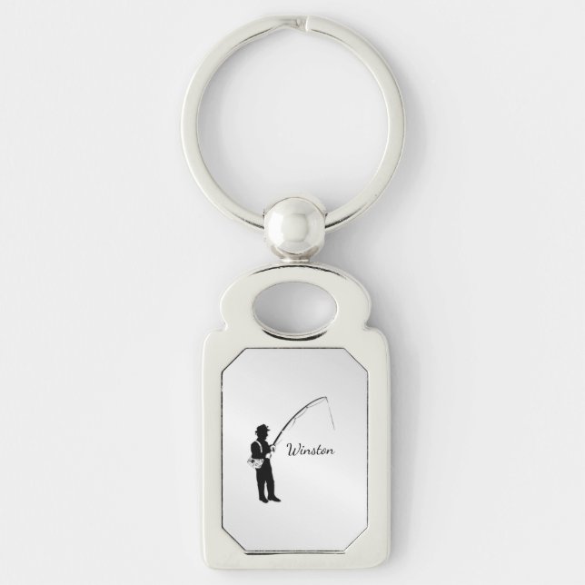 Personal Fishing Keychain (Front)