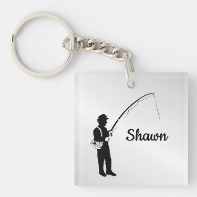 Personal Fishing Keychain (Front)