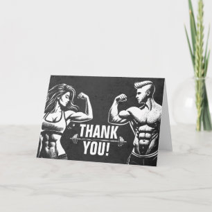 Personal Fitness Trainer Gym Instructor Thank You